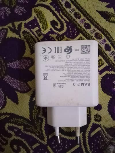 45 Wt fast charger C to C +cable