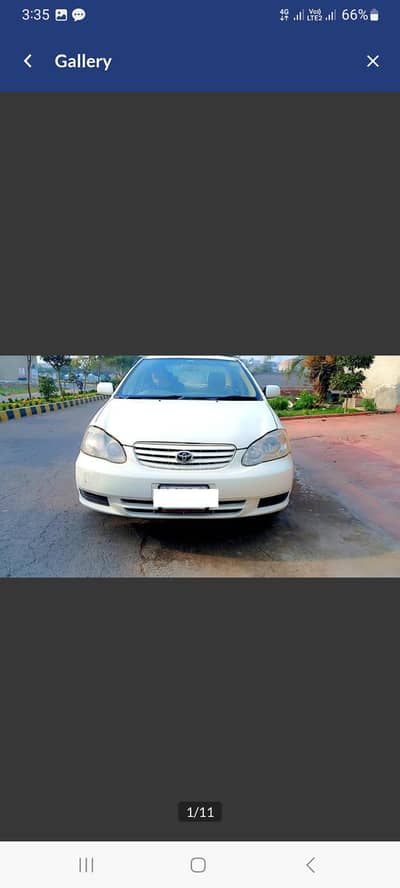 Toyota Corolla 2.0 D Saloon.