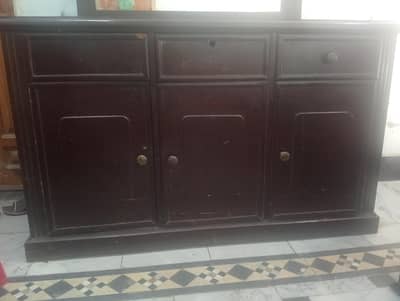 heavy duty dressing table with storage big mirror excellent condition