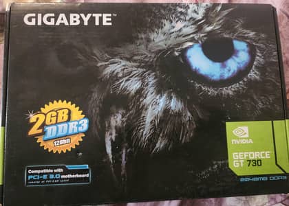 Gigabyte Gt730 2gb ddr3 genion sealed with box