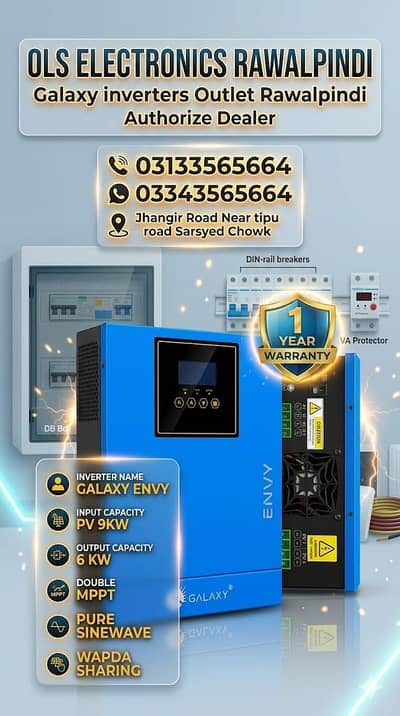Galaxy inverters Envy 9000 Max 9500 Max 5200 Max 7200