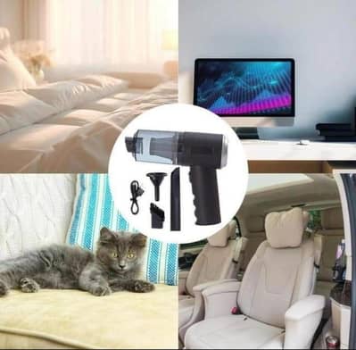 3in1 Wireless car vacuum cleaner black acs with led lights