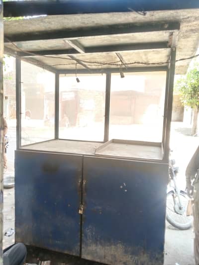 fast-food counter