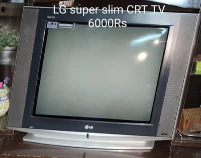 LG Super Slim CRT Tv