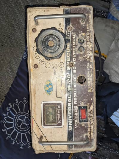 Universal M-20 Manual Voltage regulator 2000W / 100% working