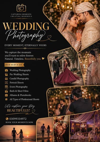 wedding shoot professional shoots & other shoot available
