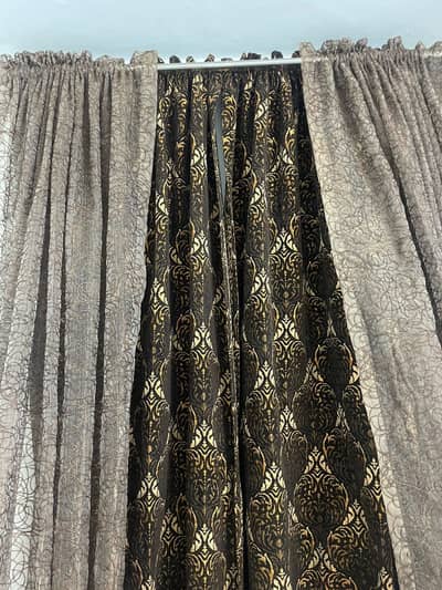 Brown Curtains