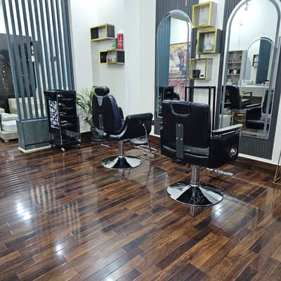 Designer salon furniture and accessories complete for sale