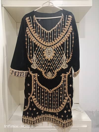 Velvet 3 pc wedding suit