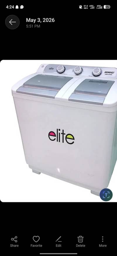 Homeage washing machine