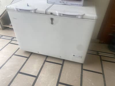 Haier deep freezer double door