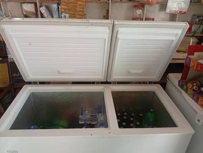 haier inverter double door freezer