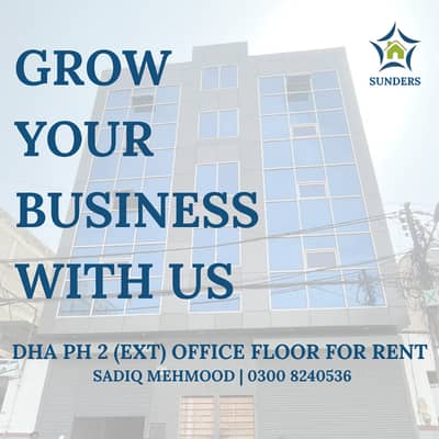 Prime Location Commercial Office 12th Commercial Street, DHA Phase 2 Ext | Walk to Mega NADRA & Khe Ittehad | Fully Furnished | Front Entrance | Ideal For IT Firms, Marketing Agencies & StartUps