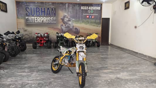 Special Edition 124cc Mini Dirt Bike Adventure Lovers Choice