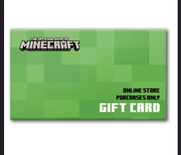 Minecraft Gift Card 0