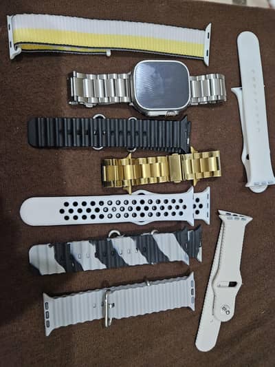 Apple Watch Ultra 1 Condition 9/10 BH 86 with 12 Straps 100% Original
