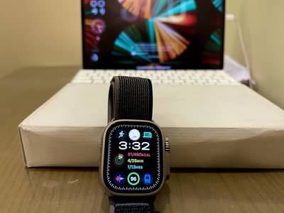 Apple Watch Ultra Natural Titanium Like Brand New