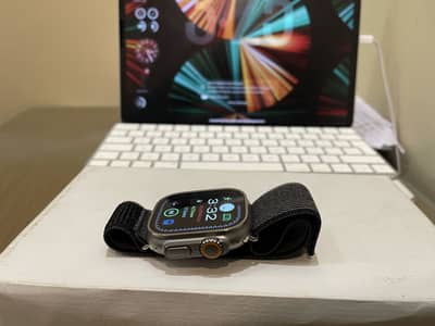 Apple Watch Ultra Natural Titanium Like Brand New