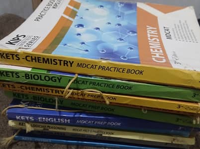 KIPS KETS Complete Entry Test Series (Set of 10 Books) - Like New
