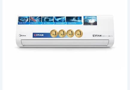 Midea Titan DC Inverter AC T3 Compressor 1 Ton 1.5 Ton 2 Ton Availabl