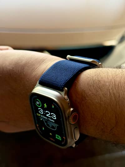 Apple Watch Ultra 2 Natural Titanium 98% Battery Health