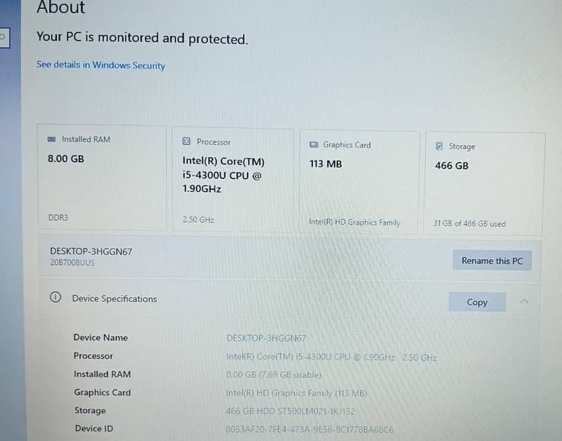 Core i5 4th Generation 1