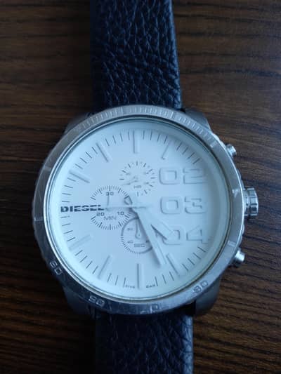 solid stainless steel watch  water resistant 5 bar