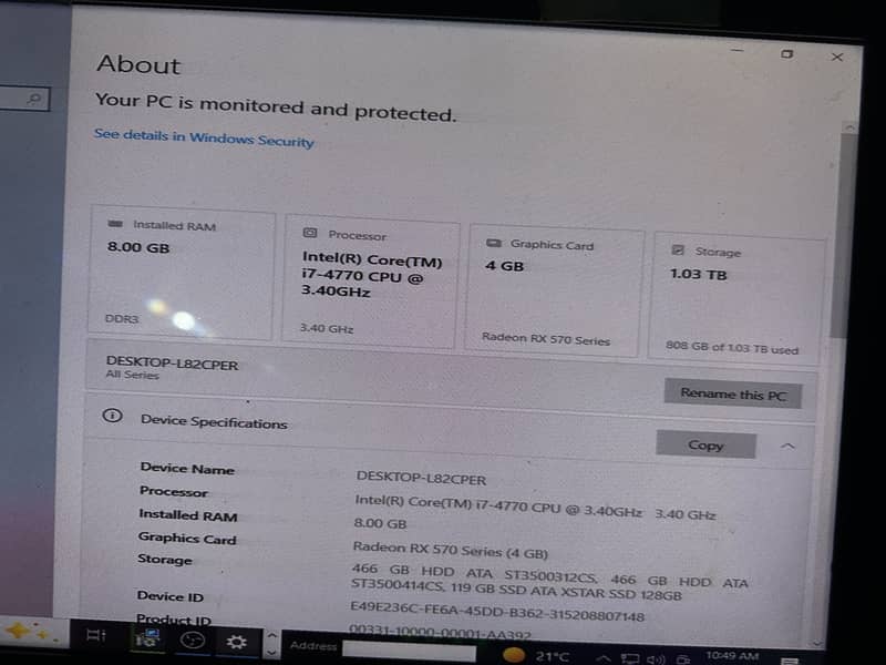 Gaming & Editing Computer 9