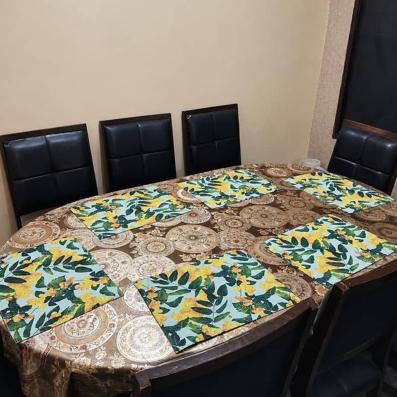 wood dining set 1