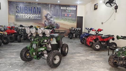 Off Road 125cc l Auto Gear Atv Quad Bike Delivery In All Pakistan