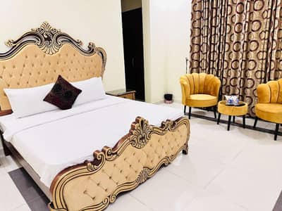 1kanal full furnished ground portion available for rent