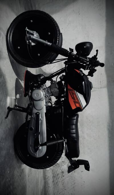 Cg125 Bratstyle modified All ok no work req