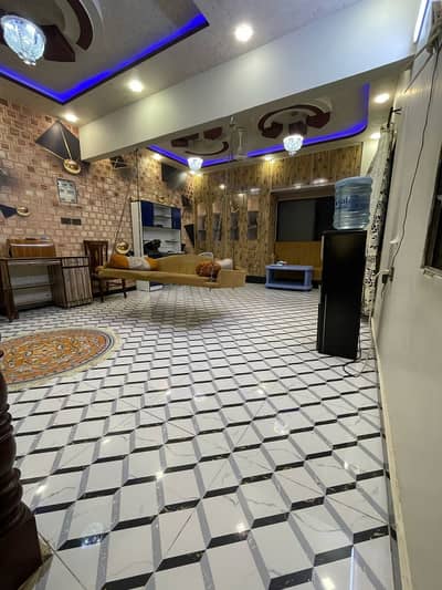 Prime Location 3-Bed DD Portion In Latifi Society, Block A, Johar Facing/Near Park