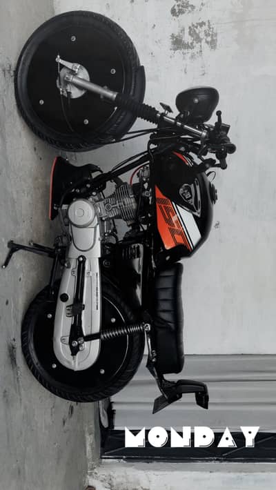 Cg125 Bratstyle modified All ok no work req
