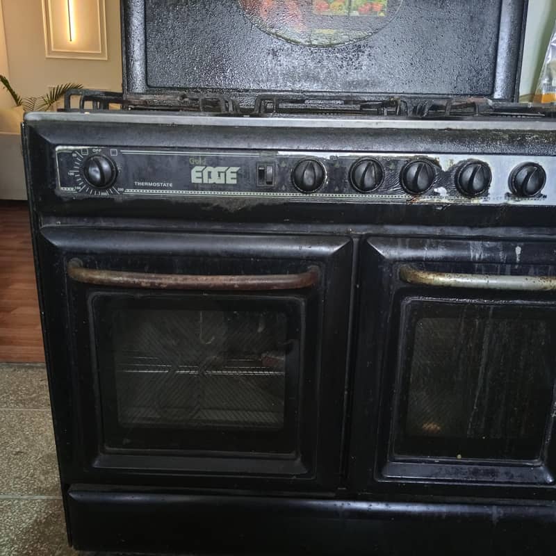 cooking range. 2