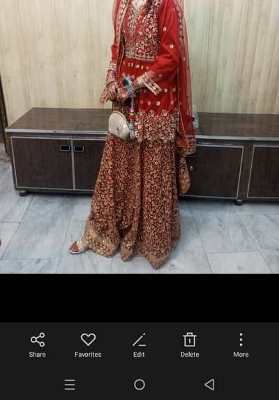 Bridal lehenga