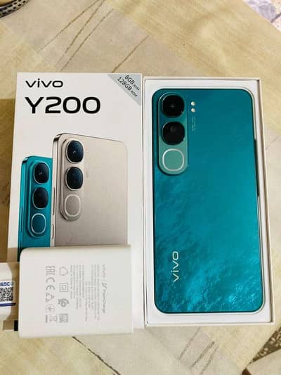 Vivo Y200 8,128Gb Full Box, Condition 10/10,No Open Repaired All Ok
