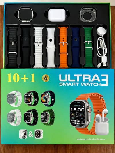 ULTRA-3 SMART WATCH 10+1 SAUDIA IMPORT PIECE