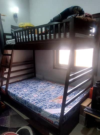American Wood Bunker Bed