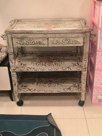 Tea Trolley - With Tray