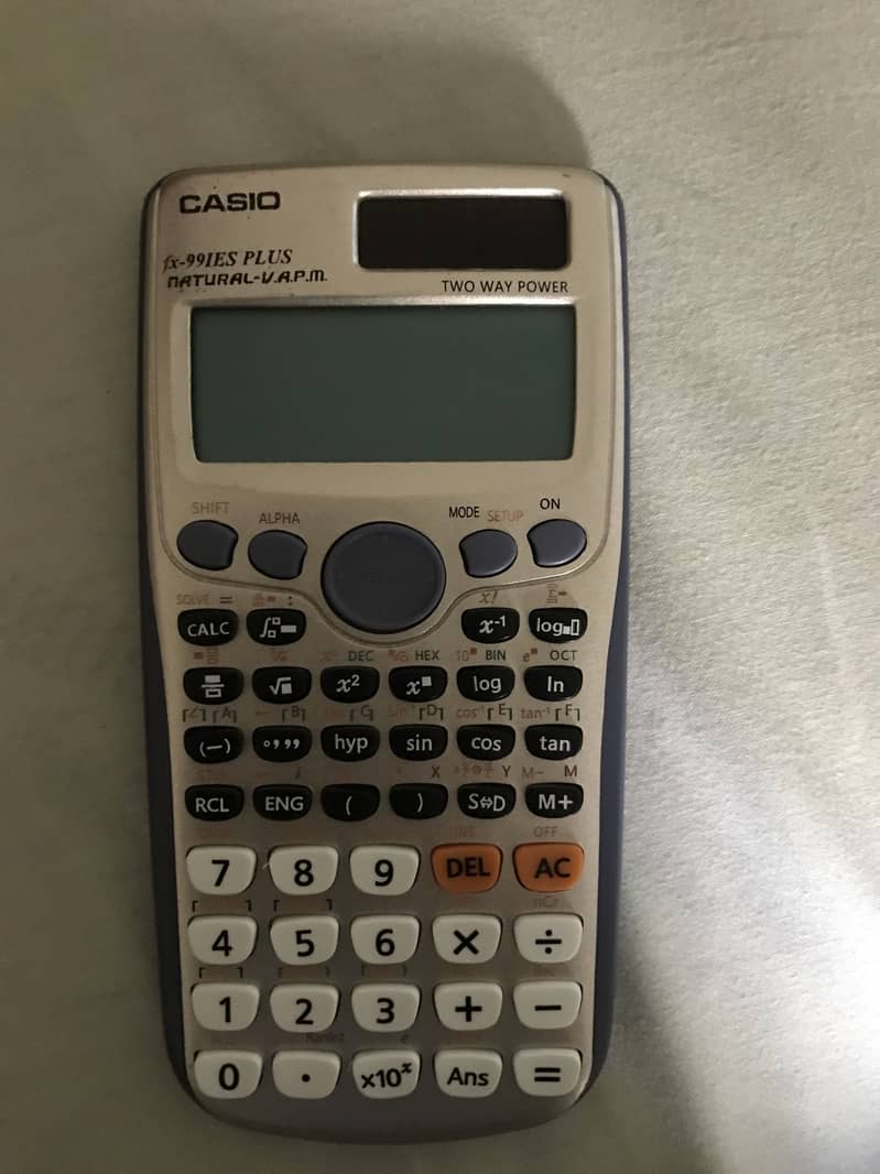 Casio calculator 0