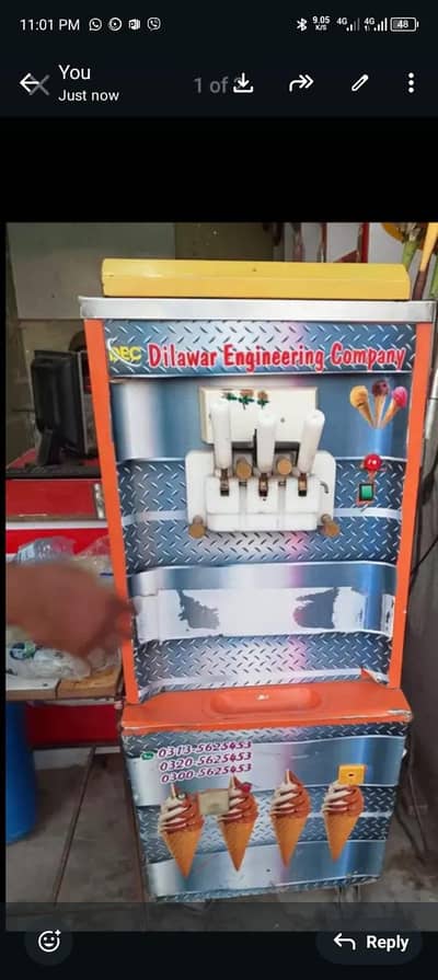 ice cream machine