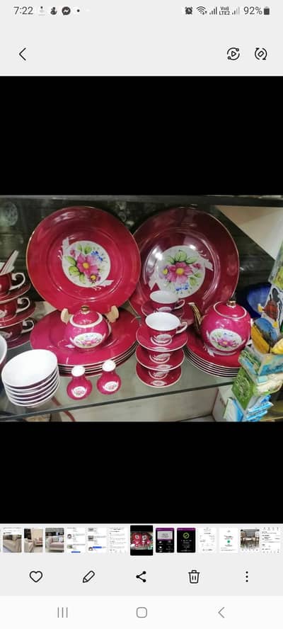 gardenar dinner set
