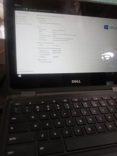 360 Touch and type Chromebook 4gb 16gb