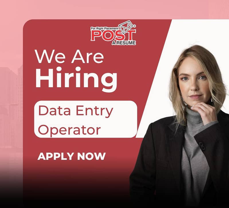 data entry operator 0