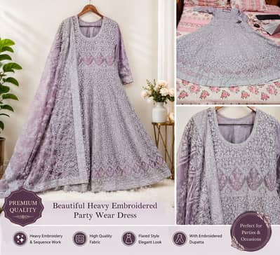 Formal Purple Fancy Maxi