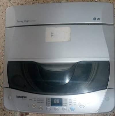 LG Turbo drum sensor Fuzzy logic automatic washing machine.
