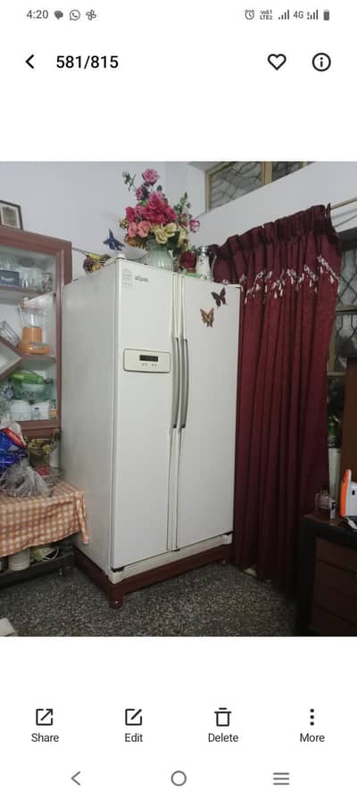 SAMSUNG ZIPAL 2 side by side Door fridge