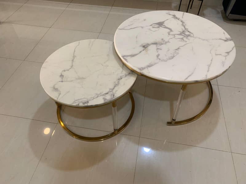 6 seating marbletop  dining  table 2