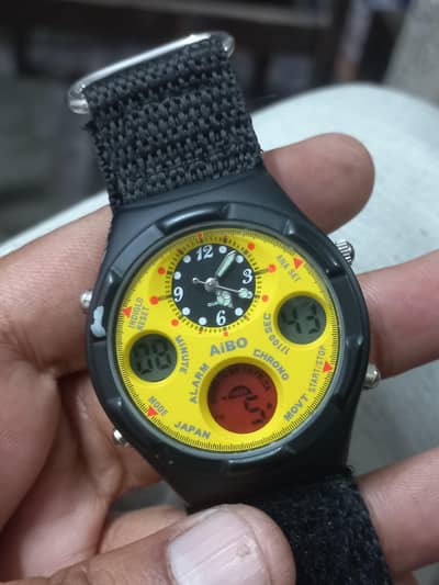Aibo men's watch. read add